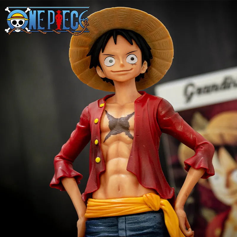 Action Figure Monkey D. Luffy Chapéu Palha One Piece Bandai